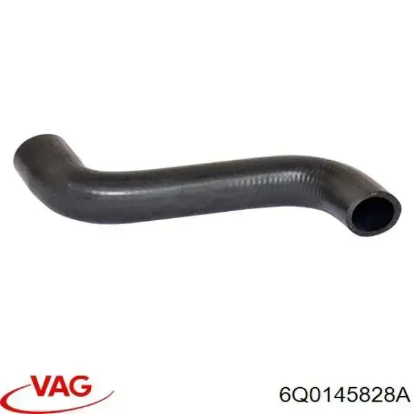 6Q0145828A VAG Króciec powietrza, wylot z turbiny (doładowanie)