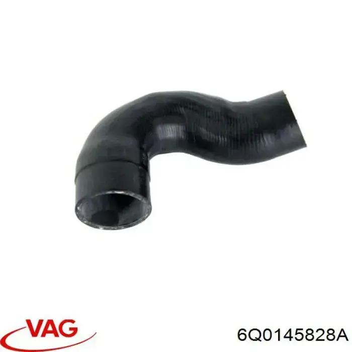 6Q0145828A VAG Króciec powietrza, wylot z turbiny (doładowanie)