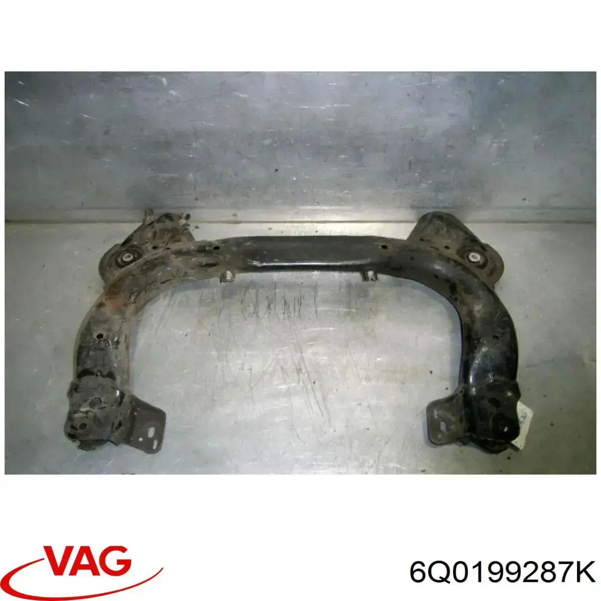 Do koszyka 6Q0199287H VAG Korpus osi przedniej