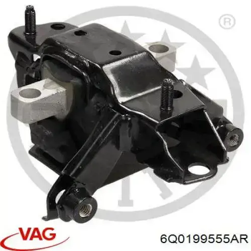 6Q0199555AR VAG Poduszka (podpora) silnika lewa