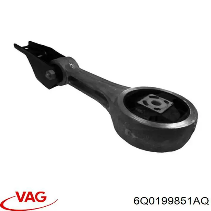 6Q0199851AQ VAG Poduszka (podpora) silnika tylna