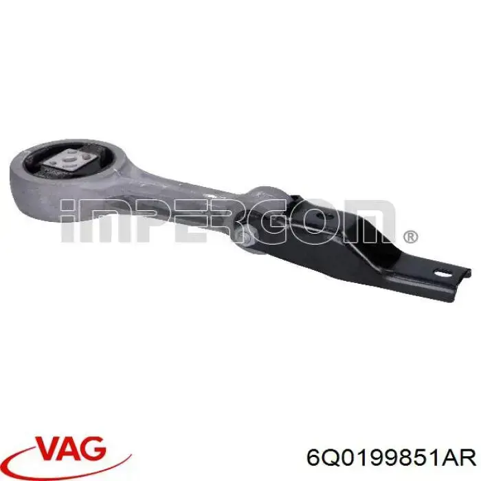 Poduszka (podpora) silnika tylna VAG 6Q0199851AR cena, od 61,57 USD