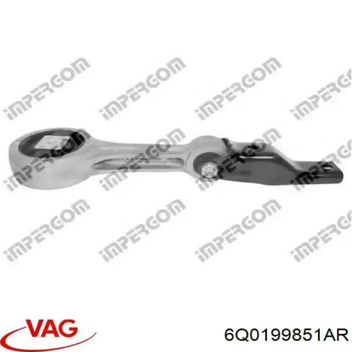 6Q0199851AR VAG Poduszka (podpora) silnika tylna