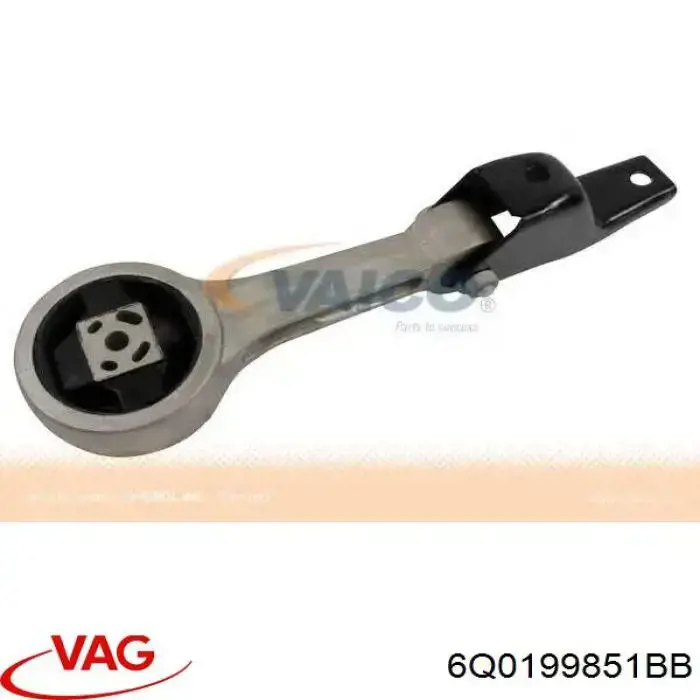 Poduszka (podpora) silnika tylna VAG 6Q0199851BB cena, od 56,53 USD