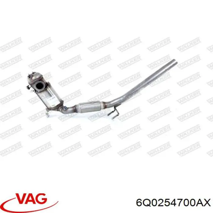 Do koszyka Filtr cząstek stałych układu wydechowego Seat Ibiza III 6L1