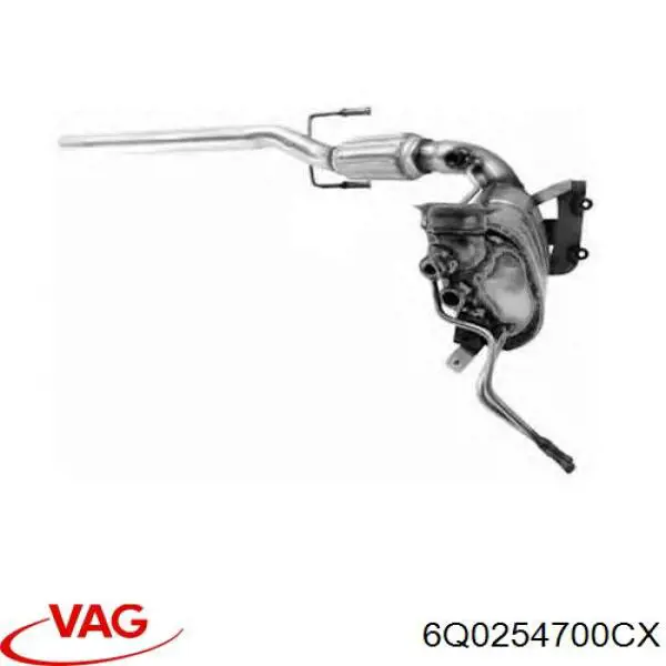 6Q0254700CX VAG Filtr cząstek stałych układu wydechowego