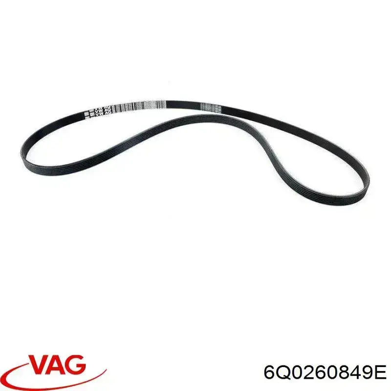 6Q0260849E VAG pas napędowy mechanizmów