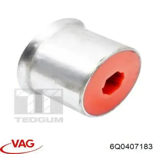 Do koszyka 6Q0407183 VAG Silentblock przedniego wahacza dolnego