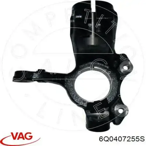 Czop (zwrotnica) przedni lewy VAG 6Q0407255S cena, od 69,08 USD