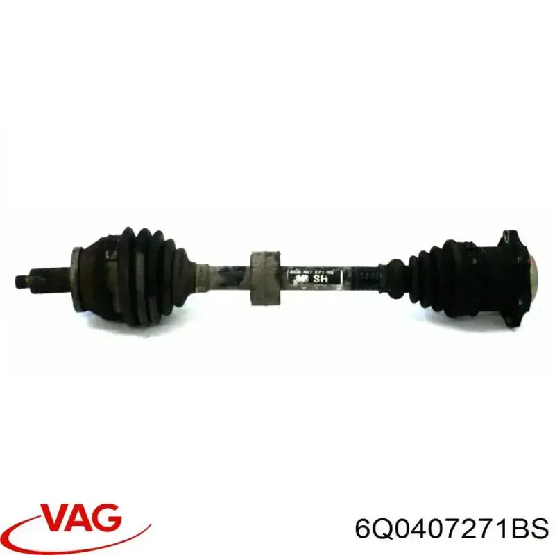 6Q0407271BS VAG Półoś napędowa przednia lewa