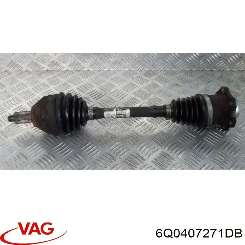 Półoś napędowa przednia lewa VAG 6Q0407271DB cena, od 96,10 USD