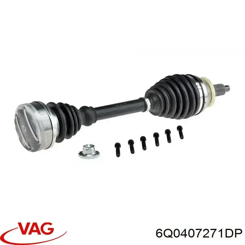 Półoś napędowa przednia lewa VAG 6Q0407271DP cena, od 45,97 USD
