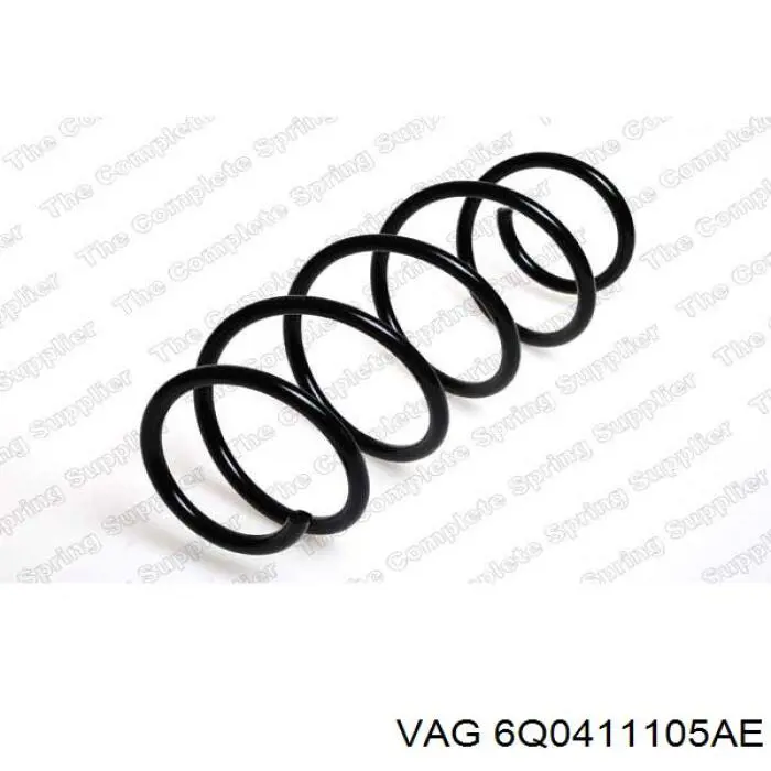 Sprężyna przednia VAG 6Q0411105AE cena, od 22,70 USD