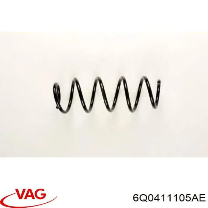 Sprężyna przednia VAG 6Q0411105AE