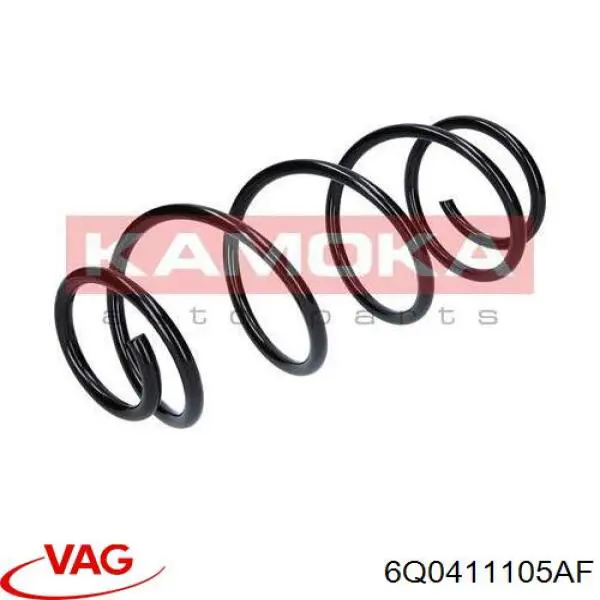 Sprężyna przednia VAG 6Q0411105AF