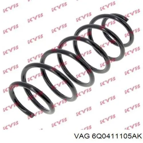 6Q0411105AK VAG Sprężyna przednia