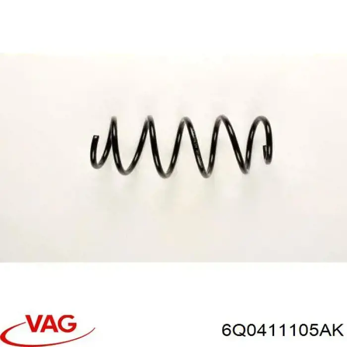 6Q0411105AK VAG Sprężyna przednia