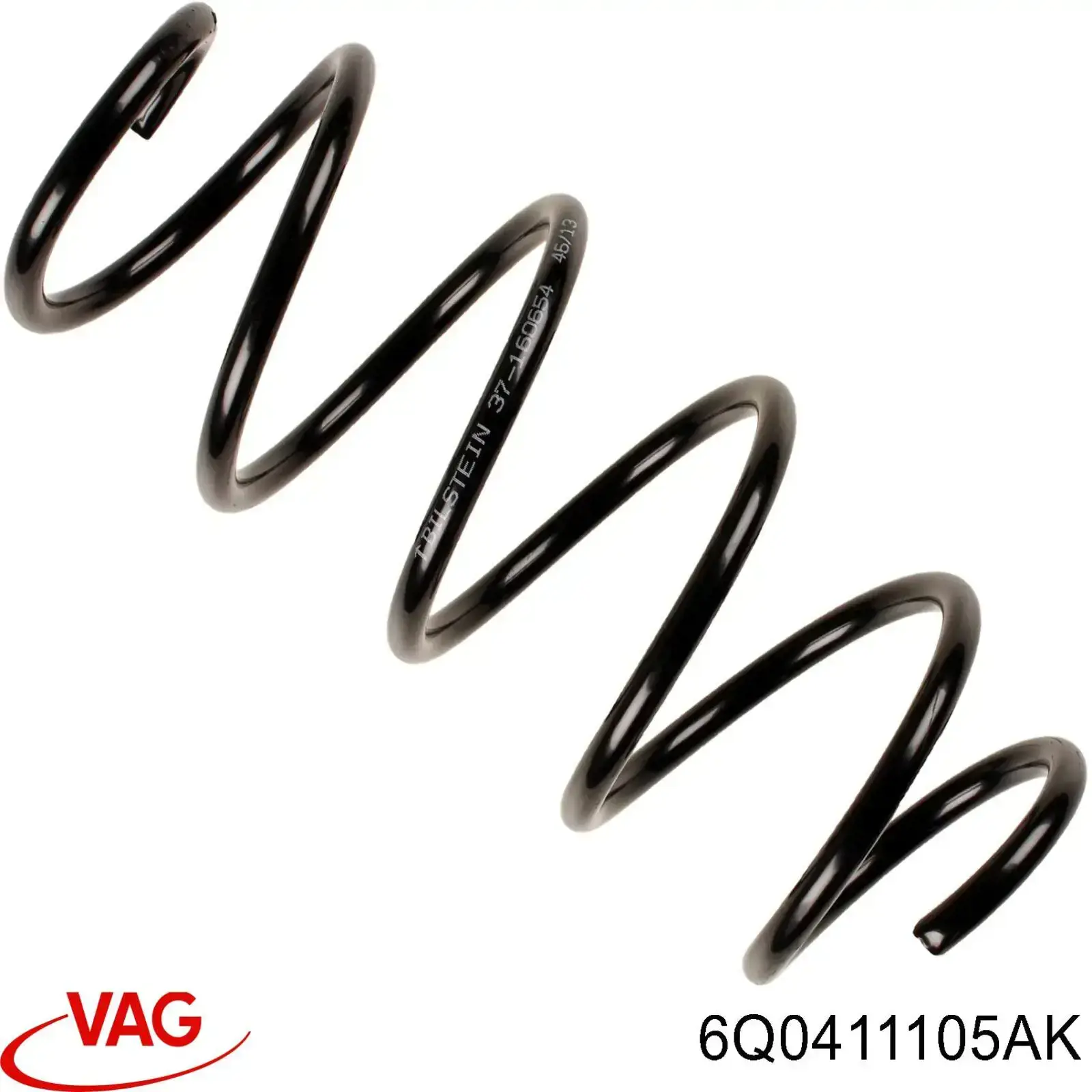 Do koszyka 6Q0411105AK VAG Sprężyna przednia
