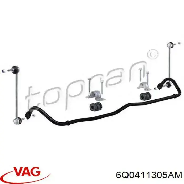 Do koszyka 6Q0411305AM VAG Stabilizator przedni