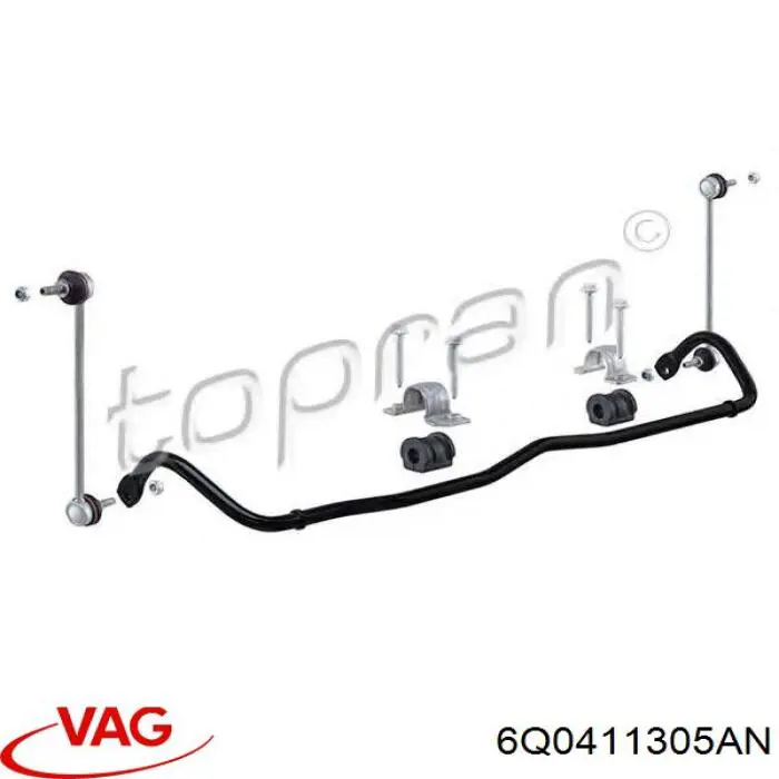 6Q0411305AN VAG Stabilizator przedni