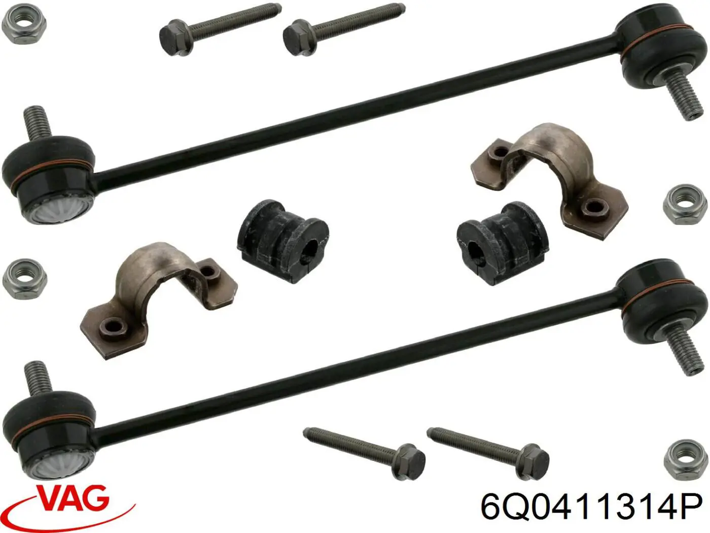 Tuleja stabilizatora przedniego VAG 6Q0411314P