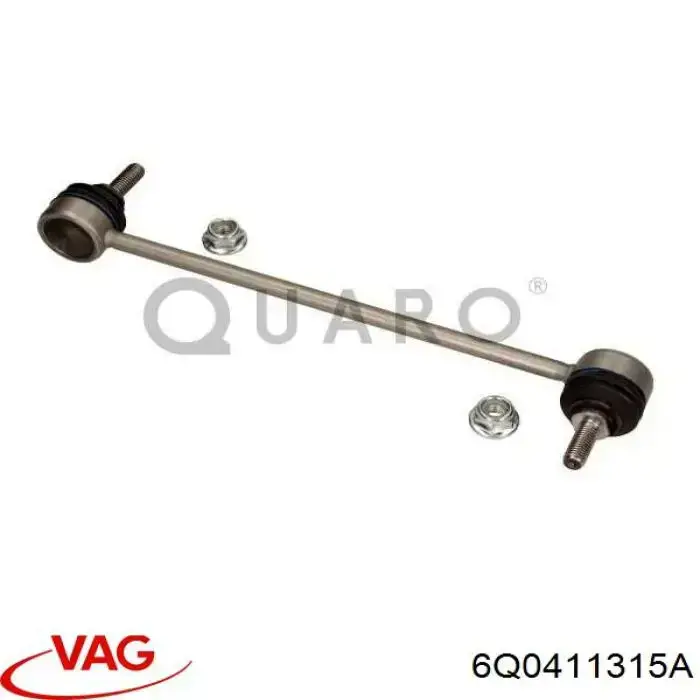 Do koszyka 6Q0411315A VAG Łącznik stabilizatora przedniego