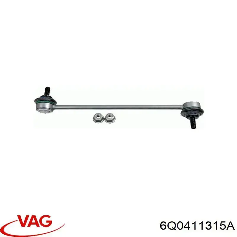 Łącznik stabilizatora przedniego VAG 6Q0411315A cena, od 11,19 USD
