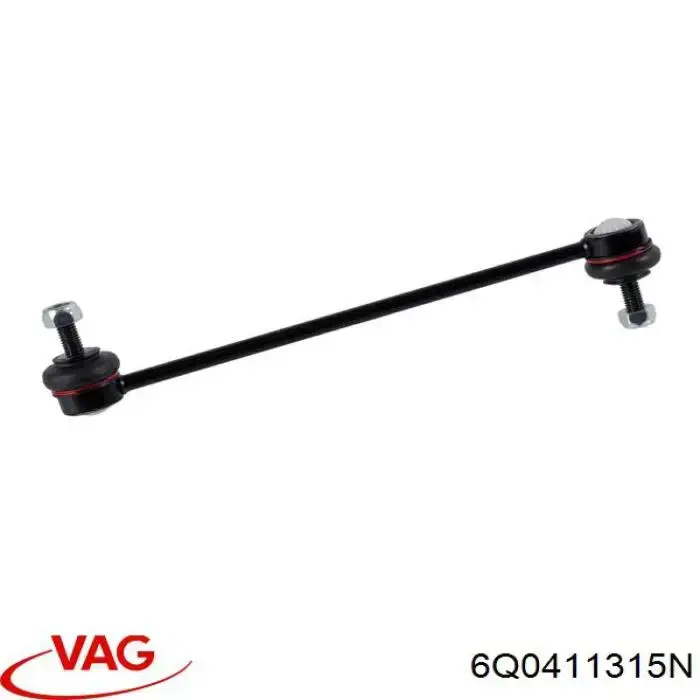 Do koszyka 6Q0411315N VAG Łącznik stabilizatora przedniego