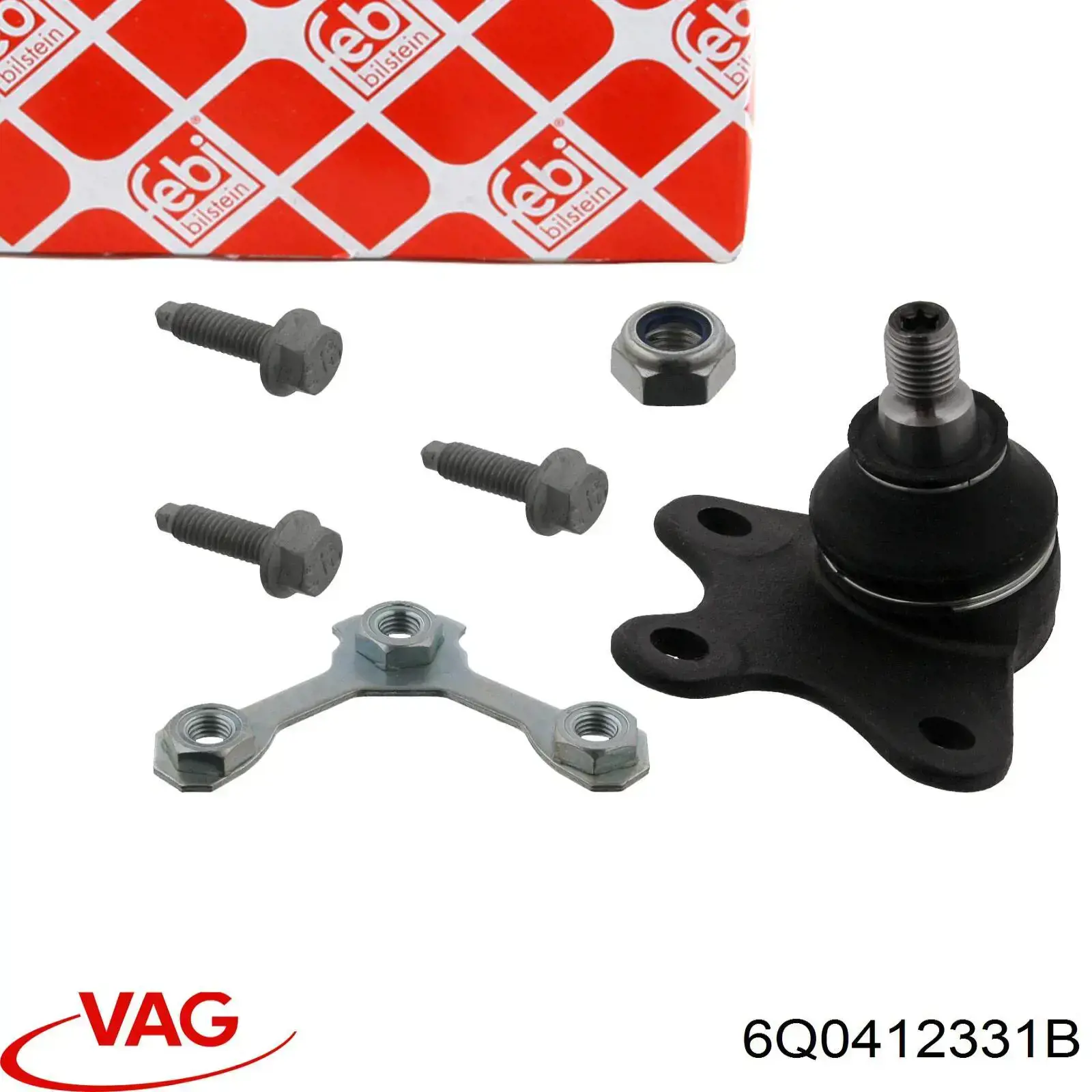 Do koszyka 6Q0412331B VAG Poduszka amortyzatora przedniego