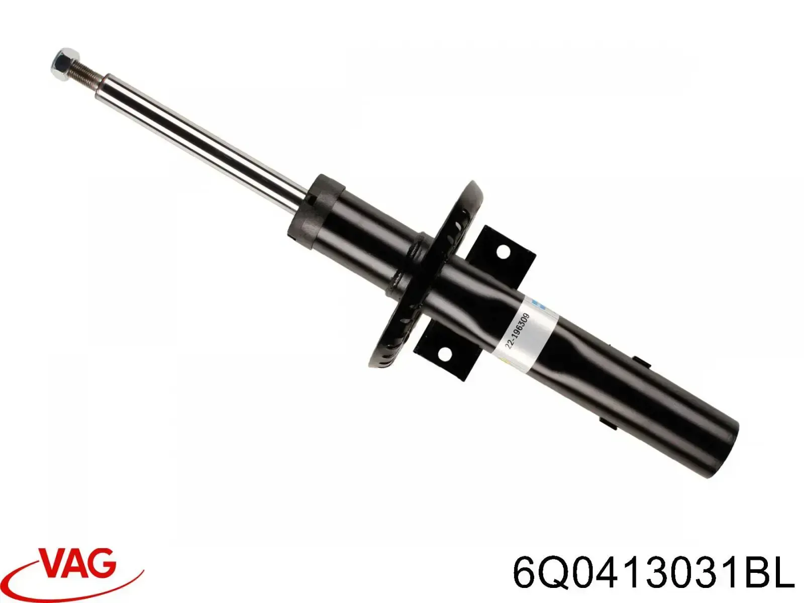 Amortyzator przedni VAG 6Q0413031BL cena, od 51,62 USD