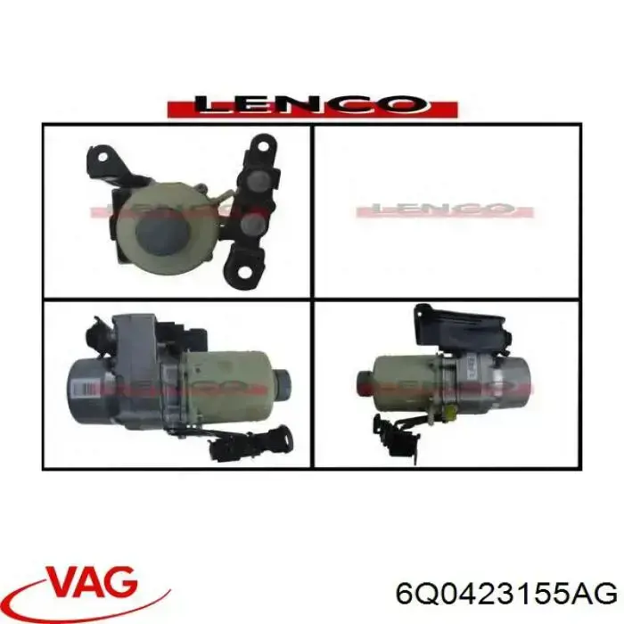 6Q0423155AG VAG Pompa wspomagania hydraulicznego kierownicy