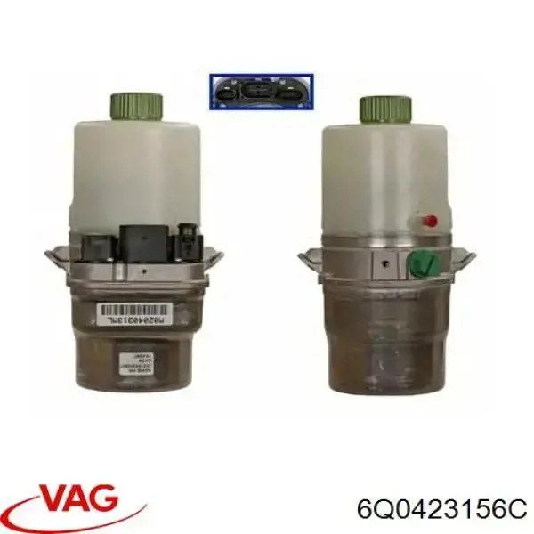 6Q0423156C VAG Pompa wspomagania hydraulicznego kierownicy