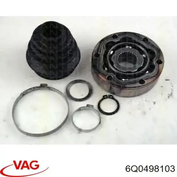 Przegub homokinetyczny przedni wewnętrzny VAG 6Q0498103 cena, od 28,48 USD