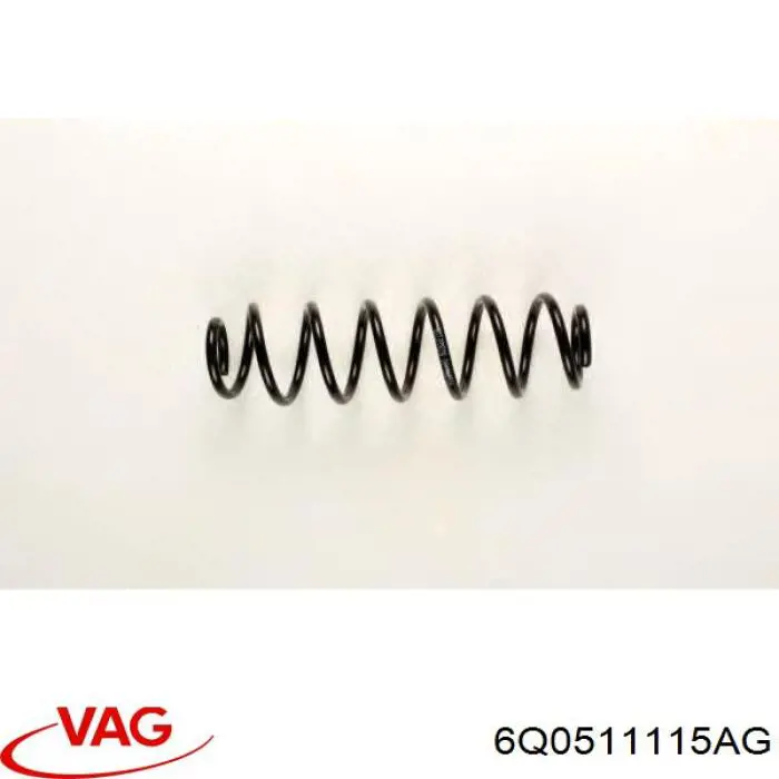 Do koszyka 6Q0511115AG VAG Sprężyna tylna