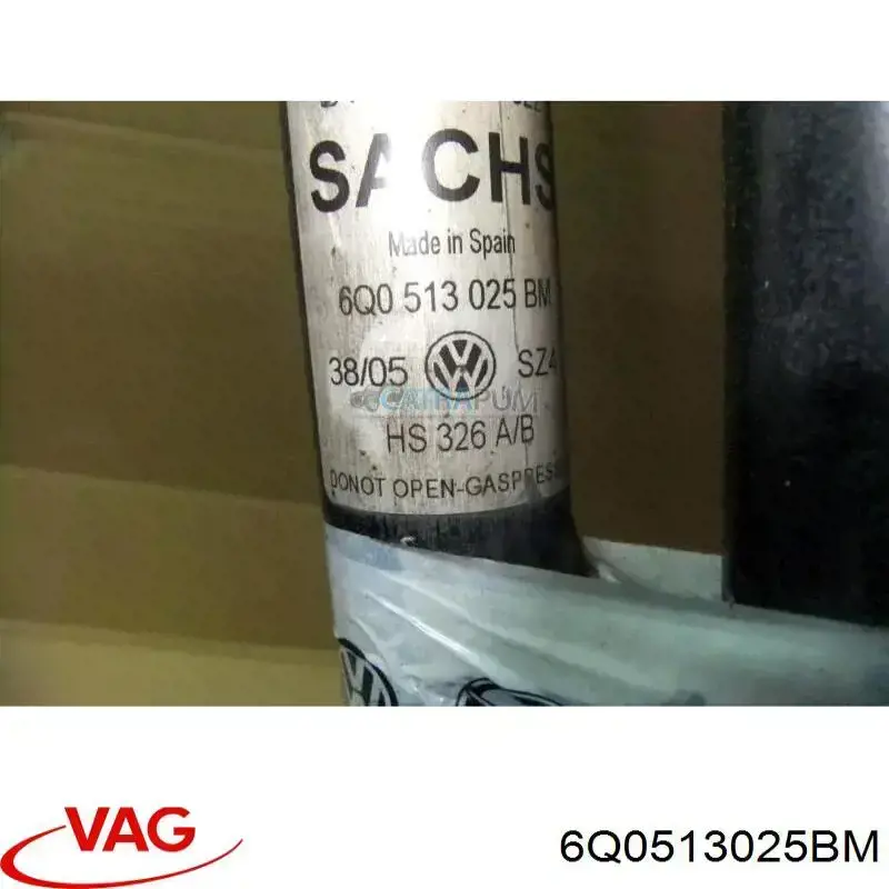 6Q0513025BM VAG Amortyzator tylny