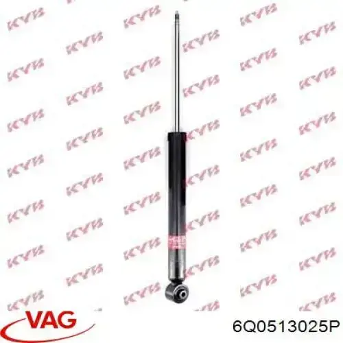 Do koszyka 6Q0513025P VAG Amortyzator tylny