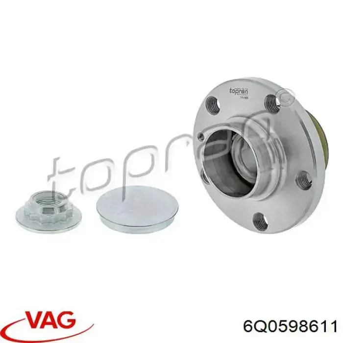 Piasta tylna 6Q0598611 VAG