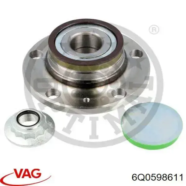 Piasta tylna 6Q0598611 VAG