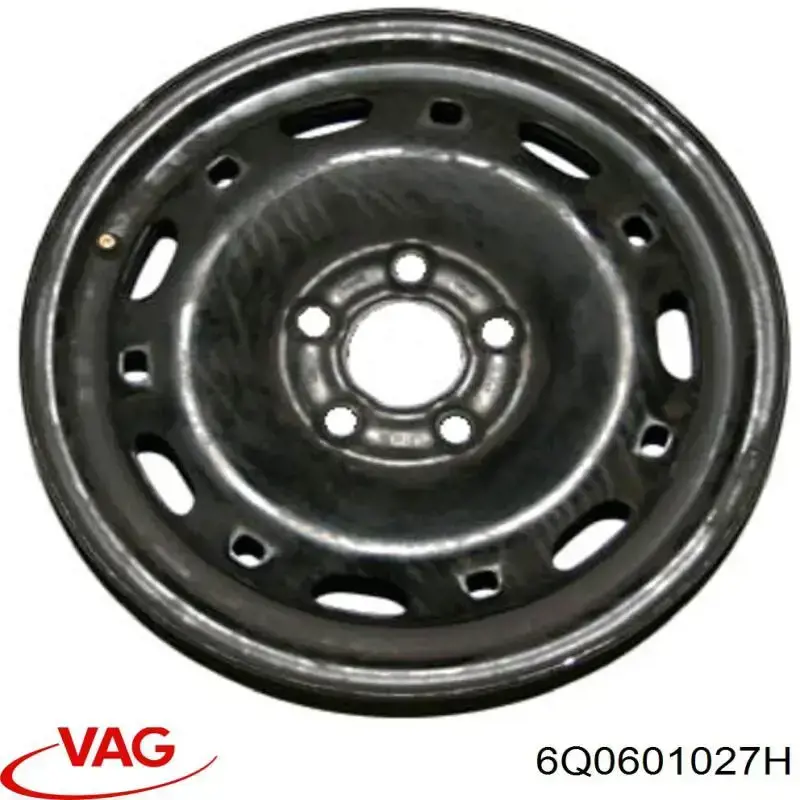 6Q0601027H VAG Felgi stalowe (kute)