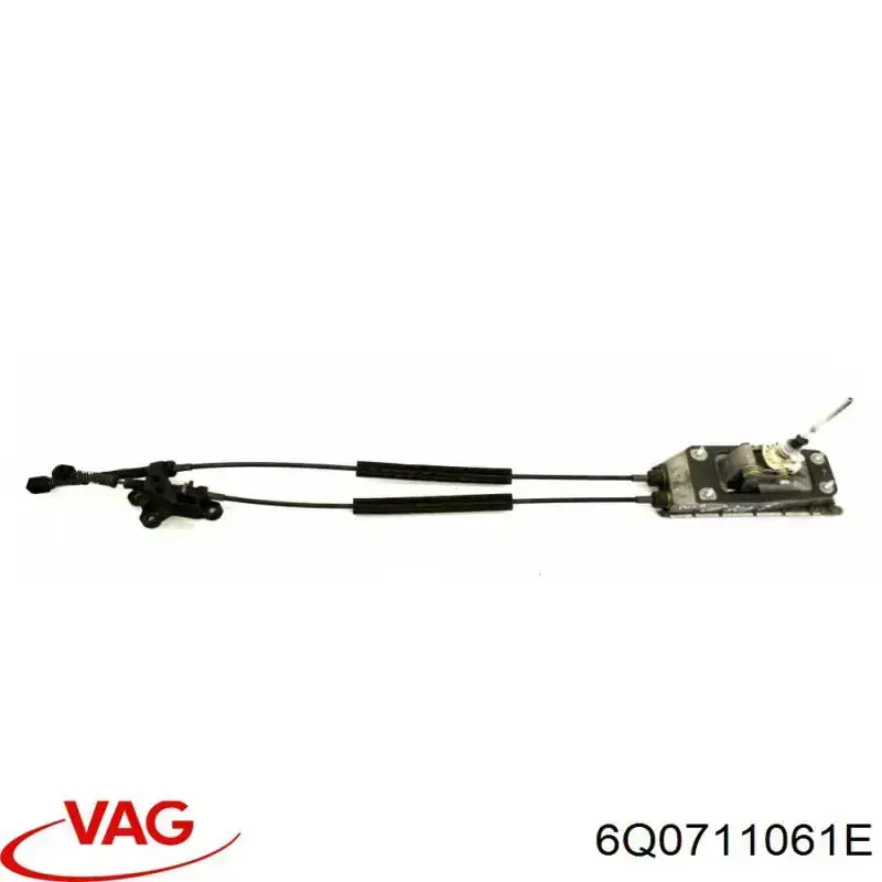 Do koszyka 6Q0711061E VAG Mechanizm zmiany biegów (cięgno)