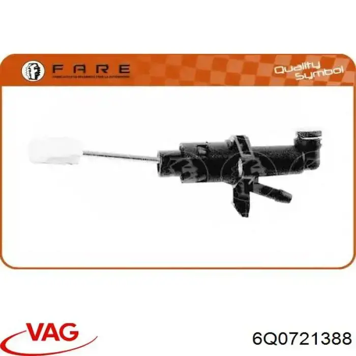 Cylinder sprzęgła główny VAG 6Q0721388 cena, od 43,75 USD