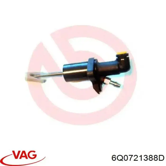 Cylinder sprzęgła główny VAG 6Q0721388D cena, od 42,62 USD