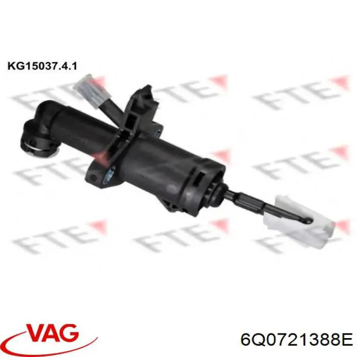6Q0721388E VAG Cylinder sprzęgła główny