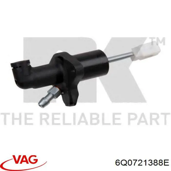 Cylinder sprzęgła główny VAG 6Q0721388E cena, od 38,17 USD