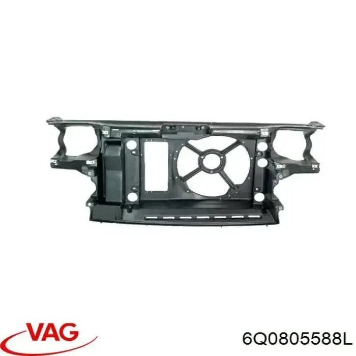 Osłona chłodnicy kompletna (panel mocowania reflektorów) VAG 6Q0805588L cena, od 111,50 USD