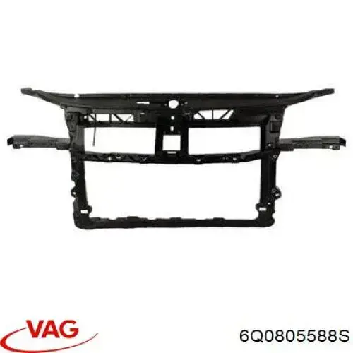 Osłona chłodnicy kompletna (panel mocowania reflektorów) VAG 6Q0805588S cena, od 59,58 USD