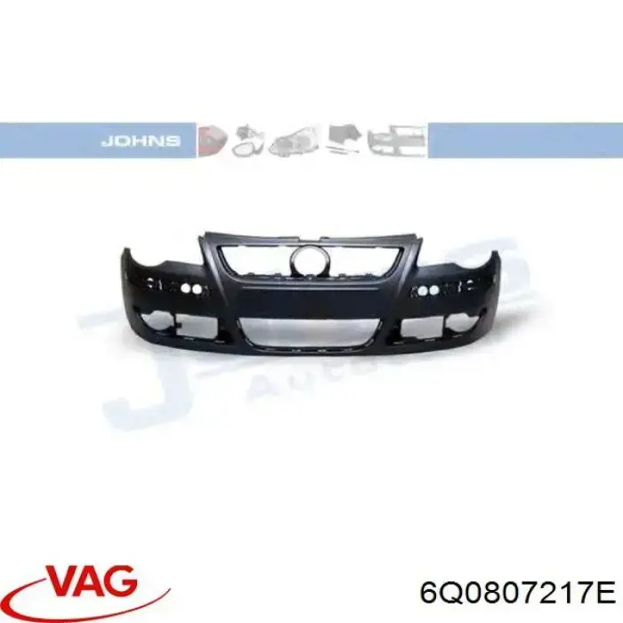 6Q0807217E VAG Zderzak przedni
