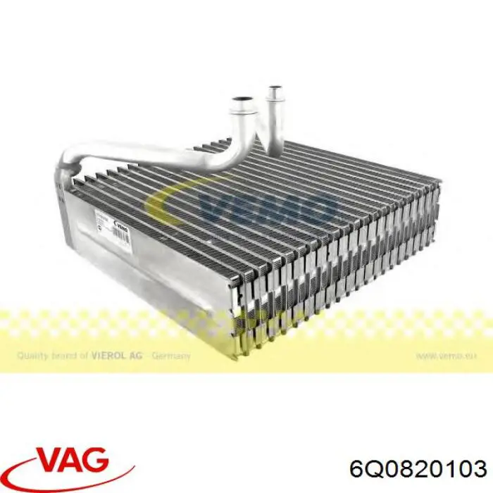 Parownik klimatyzacji VAG 6Q0820103 cena, od 72,73 USD