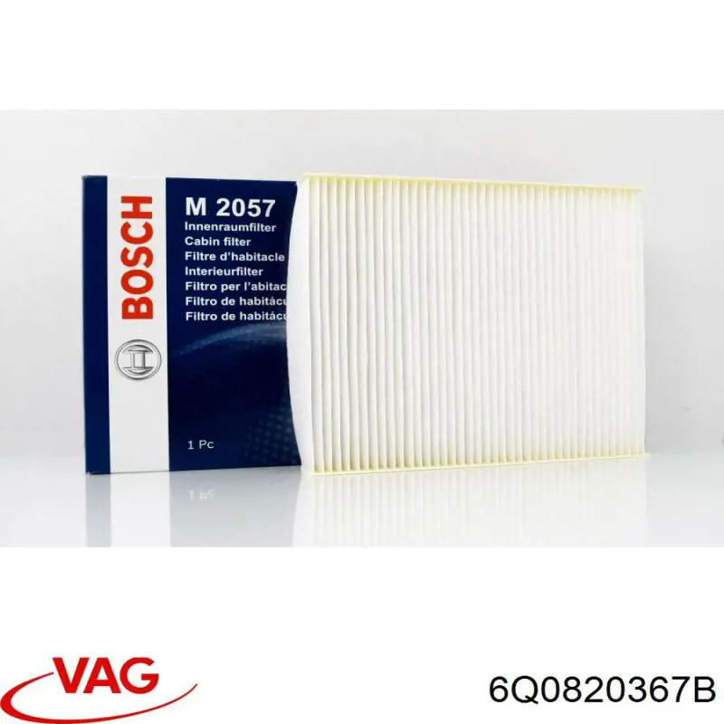 Filtr kabiny 6Q0820367B VAG