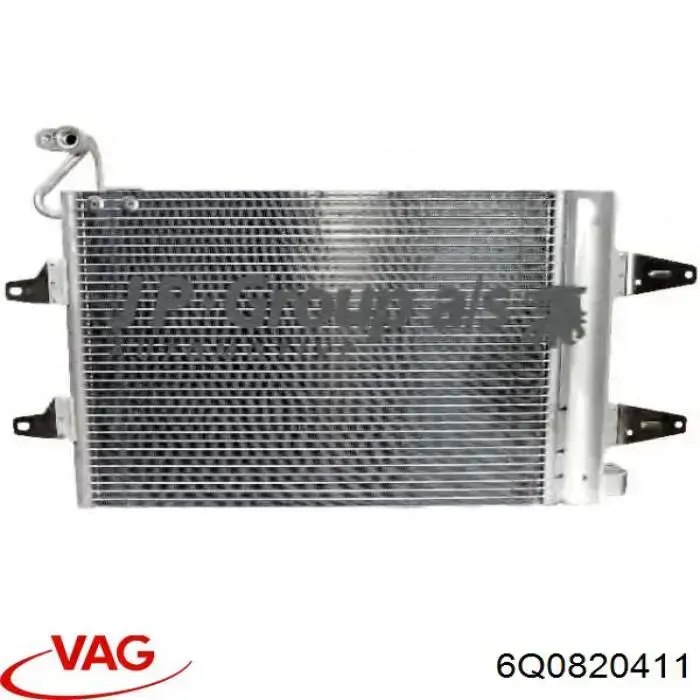 6Q0820411 VAG Chłodnica klimatyzacji